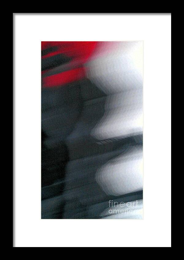 Red Framed Print featuring the photograph Subtleties Of Red by Jacqueline McReynolds