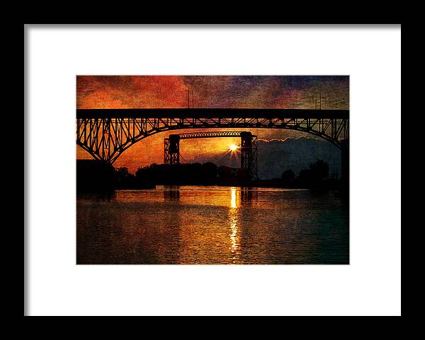 Cleveland Framed Print featuring the photograph Reflecting At Days End by Dale Kincaid