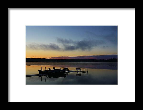 Lake Framed Print featuring the photograph Reflecting Lake by Bruce Bley