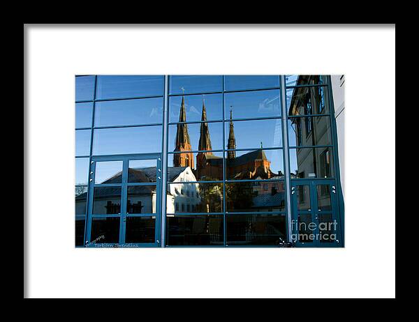 Reflection Framed Print featuring the photograph Reflection by Torbjorn Swenelius