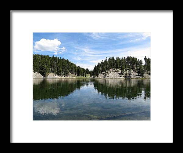 Reflections Framed Print featuring the photograph Reflections by Laurel Powell