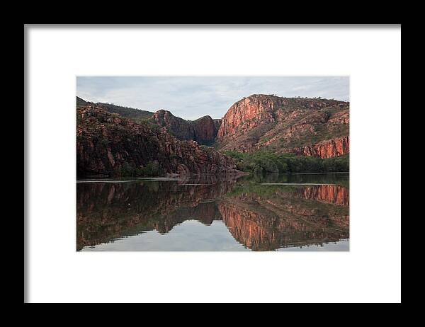 River Framed Print featuring the photograph Reflections on the Ord by Carole Hinding