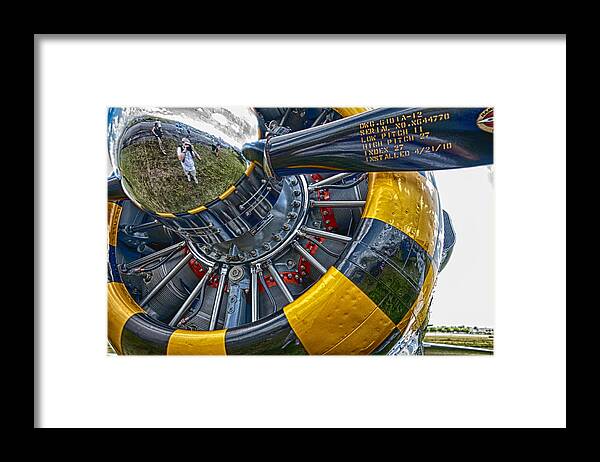 Classic Airplane Framed Print featuring the photograph Reflective metal by Armando Perez