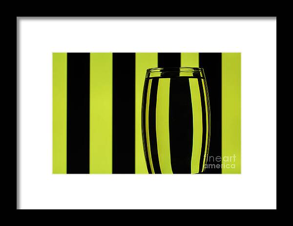 Tumbler Framed Print featuring the photograph Refracted Patterns 23 by Steve Purnell