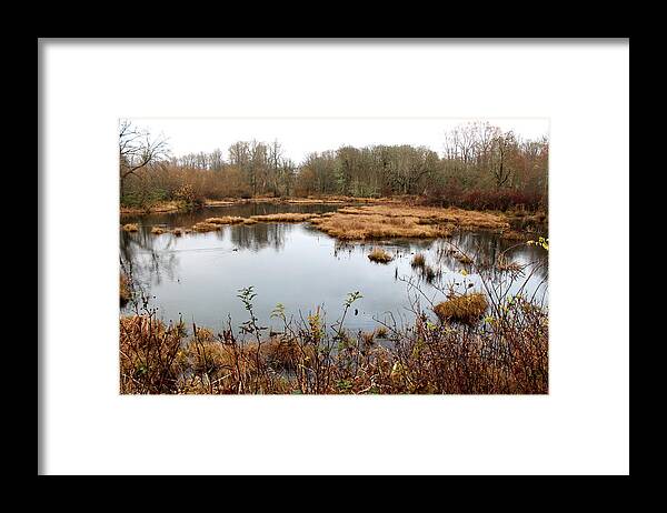 Landscape Framed Print featuring the photograph Refuge by Rory Siegel