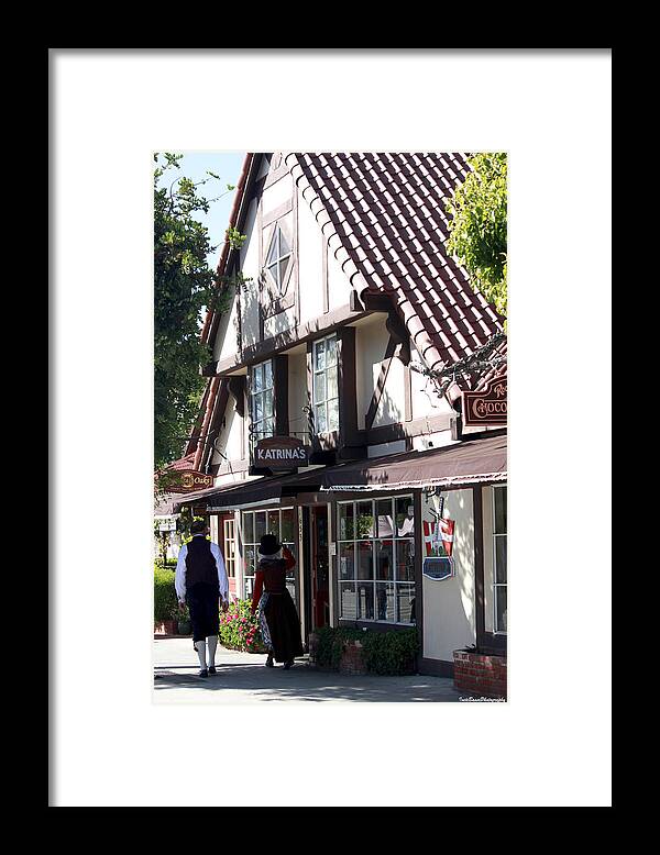 Solvang Framed Print featuring the photograph Relaxing Life by Ivete Basso Photography