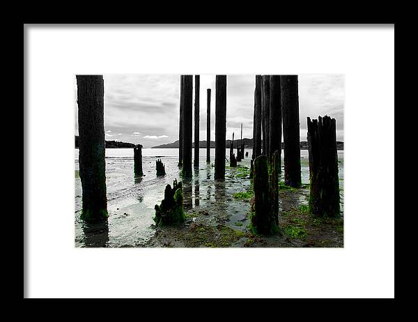Ruins Framed Print featuring the photograph Remnants by Darren Bradley