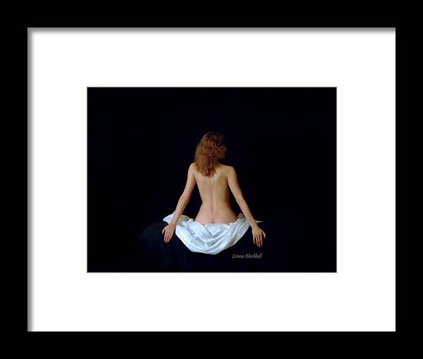 Woman Framed Print featuring the photograph Rennaisance Woman by Donna Blackhall
