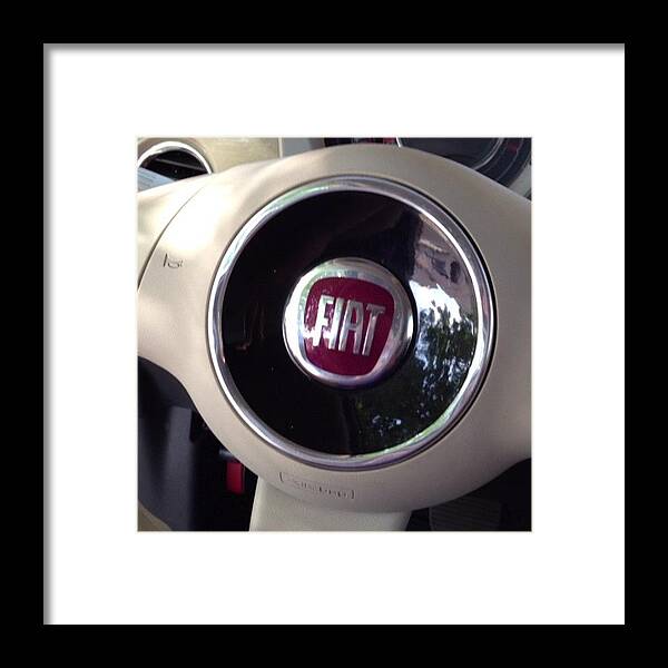 Fiat Framed Print featuring the photograph Requested By @fsport Here You Go Enjoy! by Carlee Ortiz