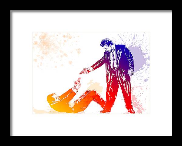 Reservoir Dogs Framed Print featuring the photograph Reservoir dogs by Chris Smith