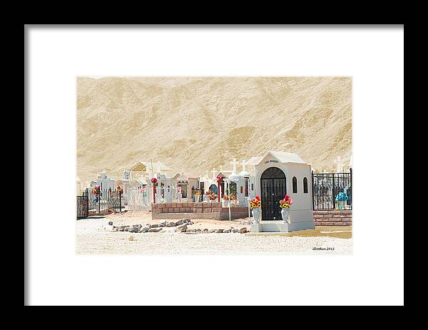  Baja Framed Print featuring the photograph Rest in Peace by Dick Botkin