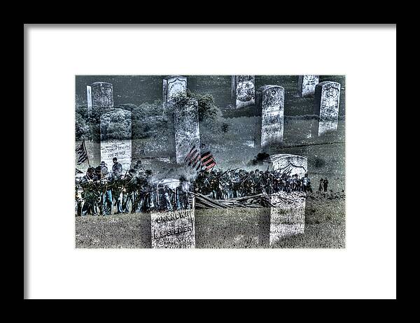 Soldiers Framed Print featuring the photograph Restless Spirits by Paul W Faust - Impressions of Light