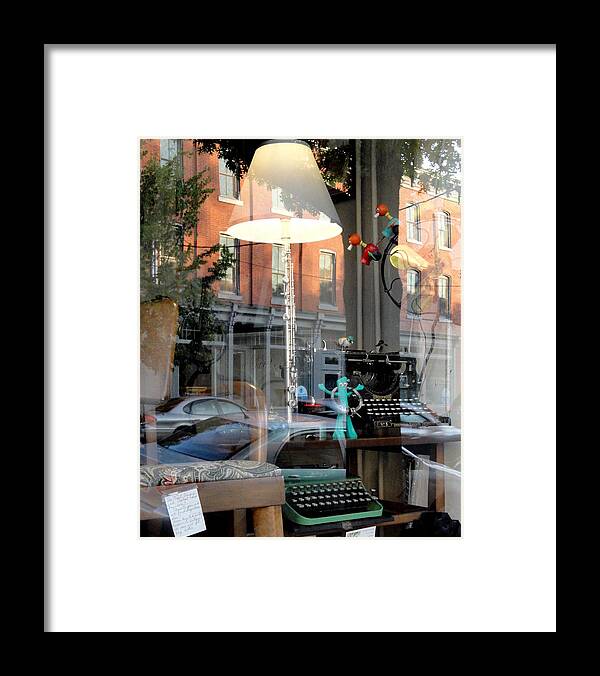 Lancaster Framed Print featuring the photograph Retro Reflection by Mary Beth Landis