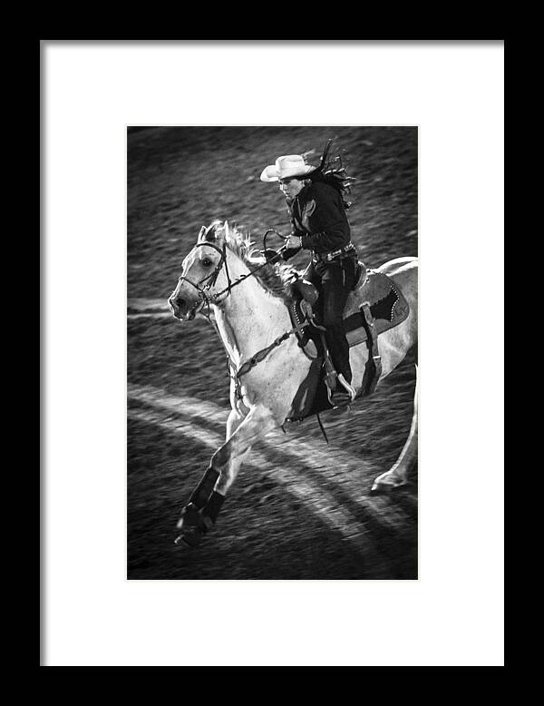 Rodeo Framed Print featuring the photograph Ride by Caitlyn Grasso
