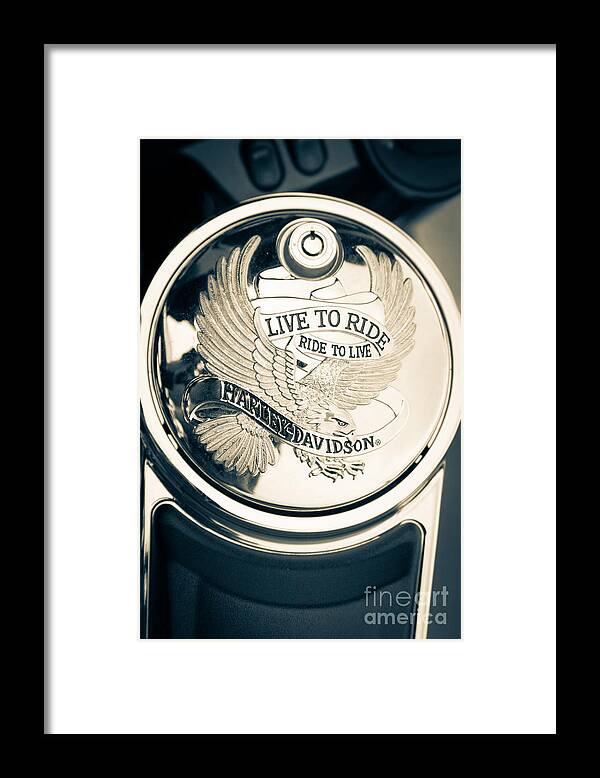 110-yr Anniversary Framed Print featuring the photograph Ride to Live by Andrew Slater