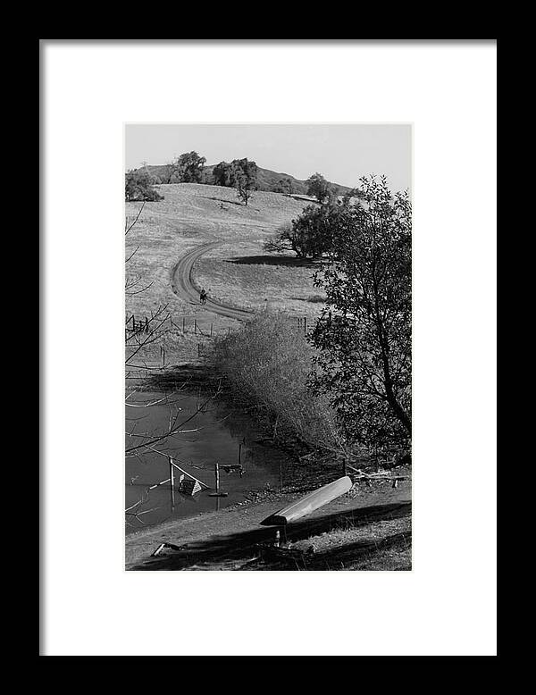 Ridge Ranch Framed Print featuring the photograph Ridge Ranch by Constantin Joffe