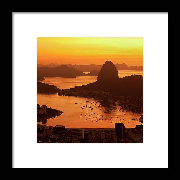 Scenics Framed Print featuring the photograph Rio De Janeiro General View by Brasil2