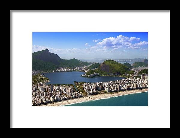 Scenics Framed Print featuring the photograph Rio De Janeiro by Luoman