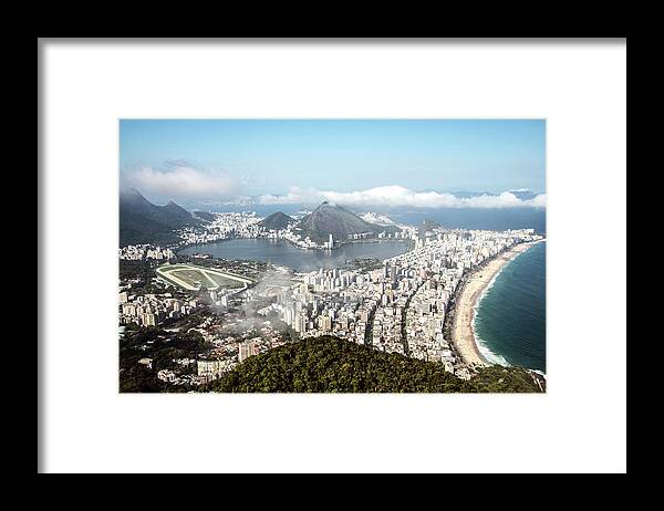 Tranquility Framed Print featuring the photograph Rio Dr Janeiro by Ze Martinusso