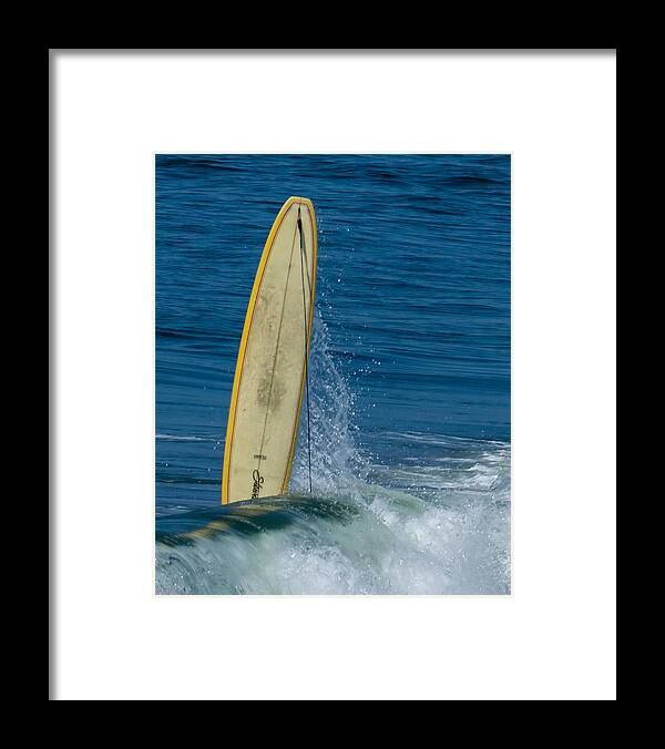 Surfing Framed Print featuring the photograph RIP by Ernest Echols