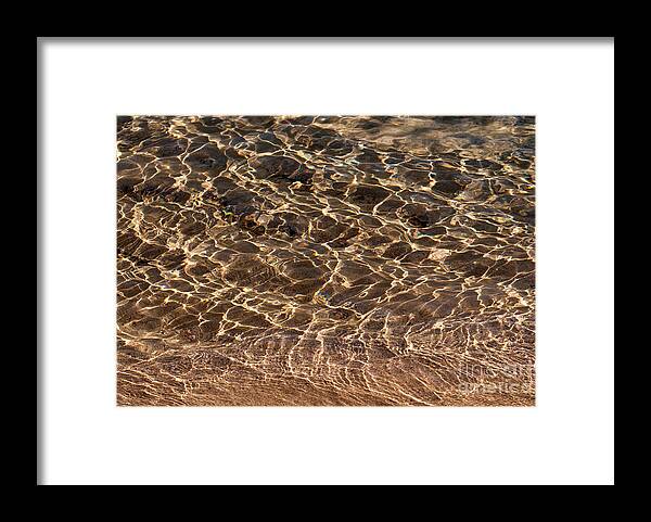 Australia Framed Print featuring the photograph Ripples 02 by Rick Piper Photography