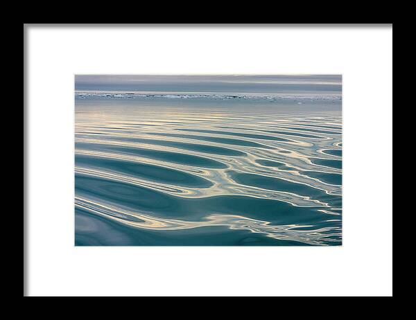 Outdoors Framed Print featuring the photograph Ripples Pattern, Bering Sea, Russia Far by Keren Su