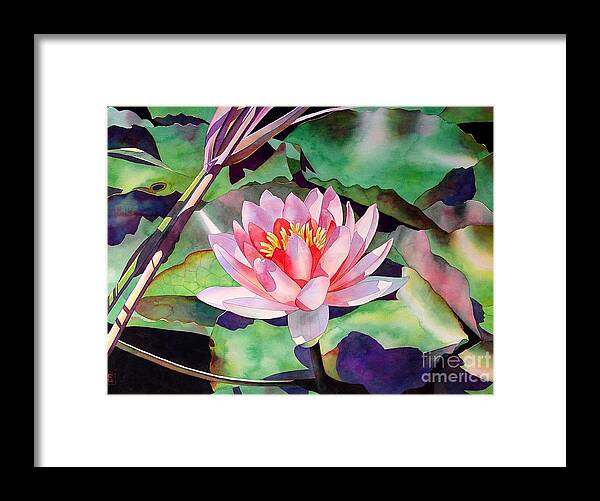 Watercolor Framed Print featuring the painting Rise And Shine by Robert Hooper