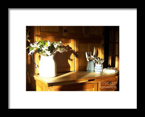 Wood Framed Print featuring the photograph Rise 'n' Shine by Jackie Mueller-Jones
