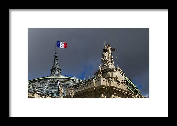Europe Framed Print featuring the photograph Rising Above the Grand Palais by Tim Stanley