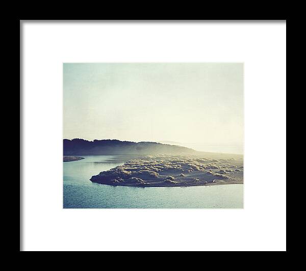 River Framed Print featuring the photograph River and Sea by Lupen Grainne