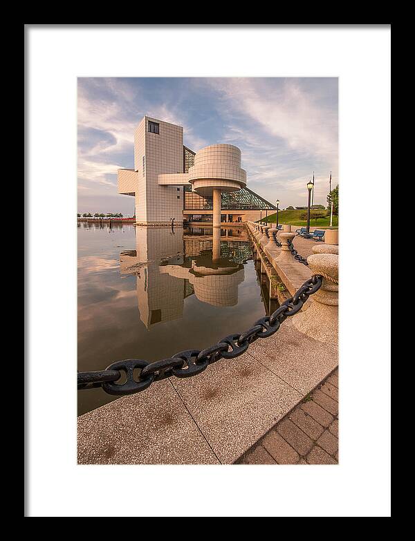 Cleveland Framed Print featuring the photograph Rock and Roll Reflection by At Lands End Photography