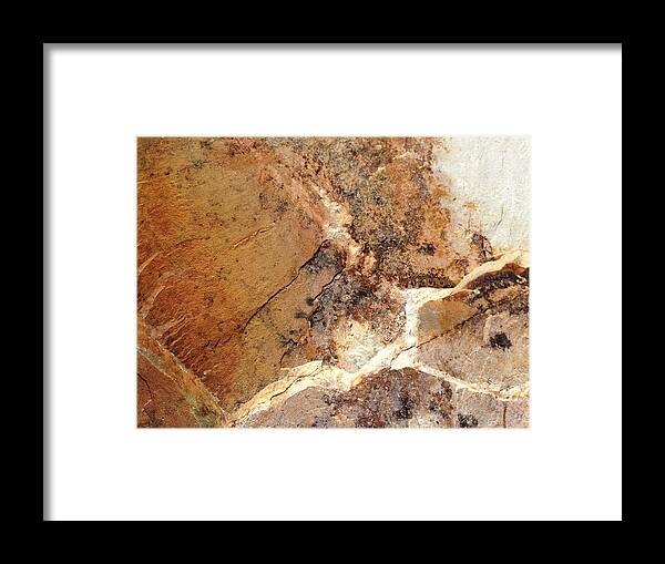 Rock Framed Print featuring the photograph Rockscape 1 by Linda Bailey