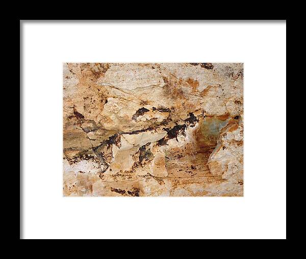 Rock Framed Print featuring the photograph Rockscape 3 by Linda Bailey