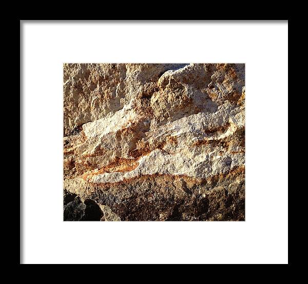 Rock Framed Print featuring the photograph Rockscape 9 by Linda Bailey