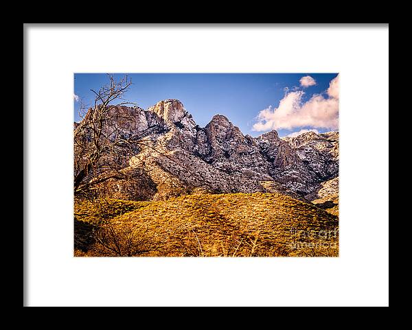 Arizona Framed Print featuring the photograph Rocky Peaks by Mark Myhaver