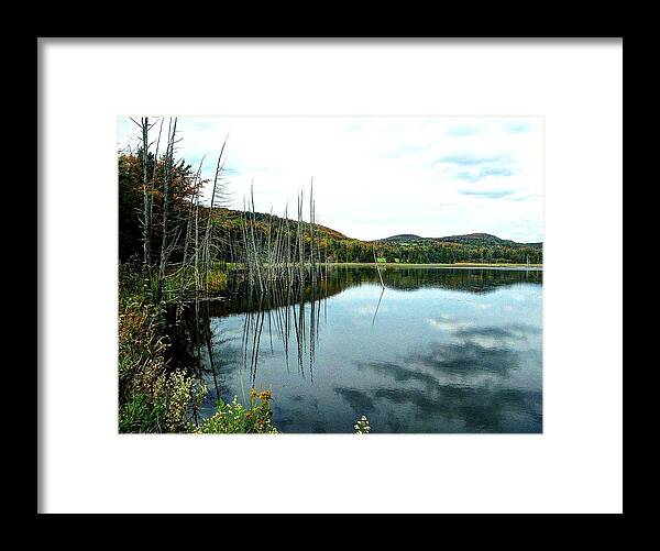 Glover Vermont Framed Print featuring the photograph Rodgers Pond by John Nielsen