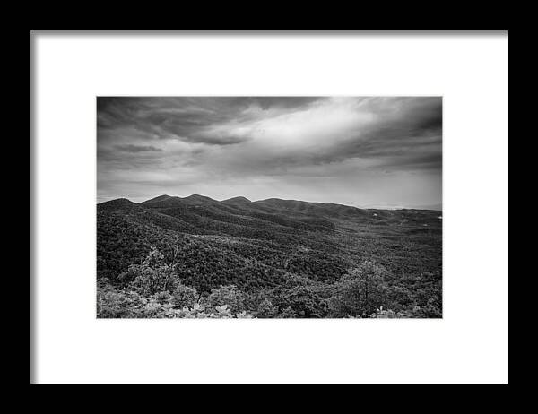Hills Framed Print featuring the photograph Rolling Hills of North Carolina by Carolyn Marshall