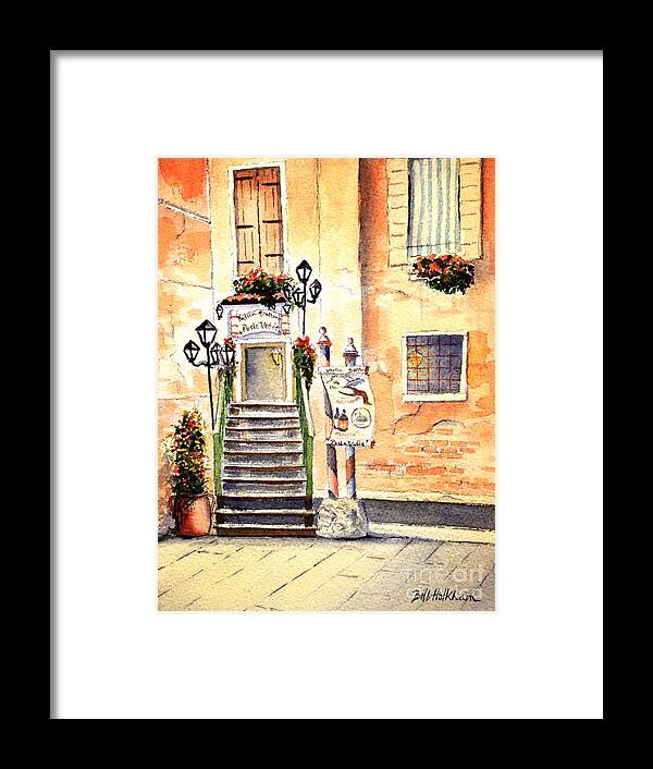 Romance Framed Print featuring the painting Romance by Bill Holkham