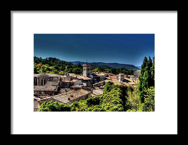 Europe Framed Print featuring the photograph Rooftops by Tom Prendergast