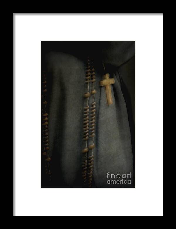 Catholic Framed Print featuring the photograph Rosary by Margie Hurwich