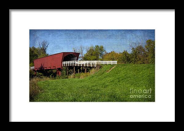 Roseman Bridge Framed Print featuring the photograph Roseman Bridge by Tamara Becker