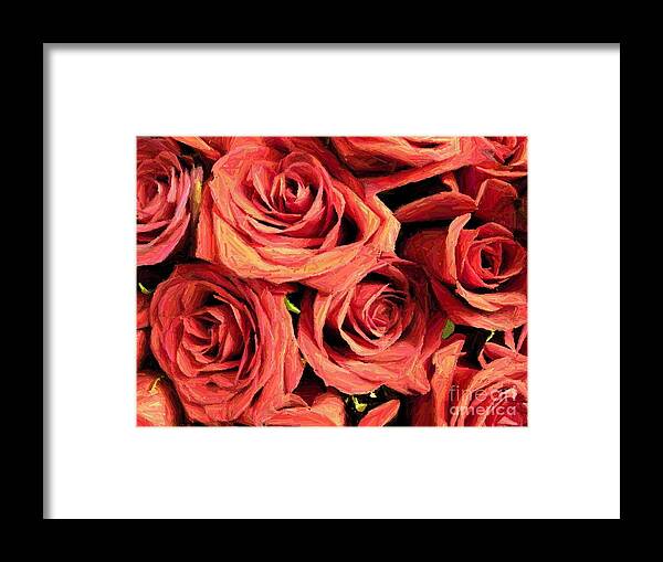 Rose Framed Print featuring the photograph Roses For Your Wall by Joseph Baril