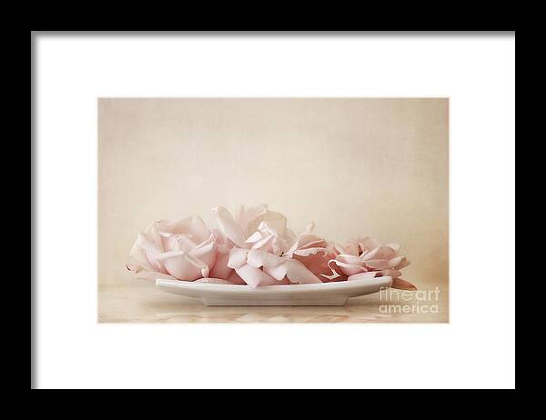 Delicate Framed Print featuring the photograph Roses by Priska Wettstein