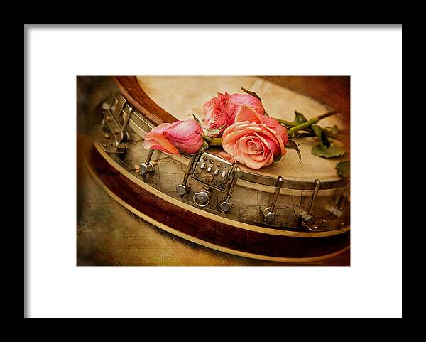 Banjo Framed Print featuring the photograph Rosewood by Robin-Lee Vieira
