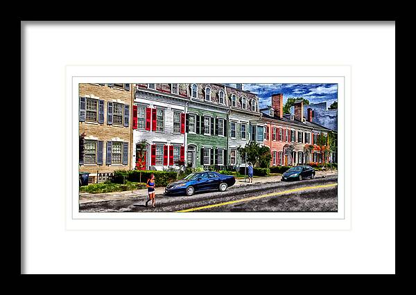 Girl Framed Print featuring the photograph Route 14 by Monroe Payne