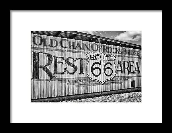 Route 66 Framed Print featuring the photograph Route 66 by Steven Michael