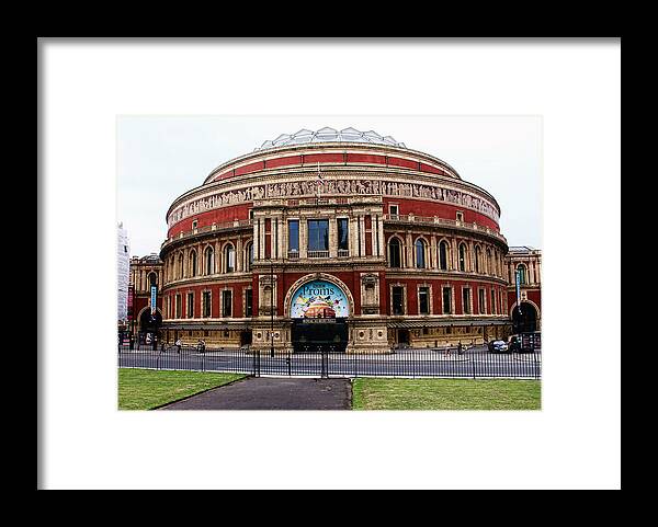 London Framed Print featuring the photograph Royal Albert Hall London by Nicky Jameson