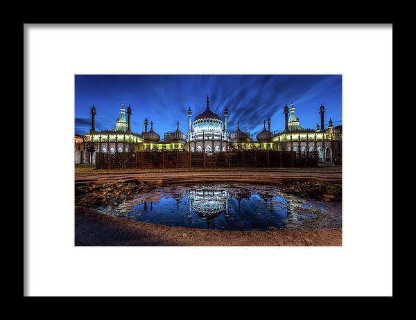 Royalty Framed Print featuring the photograph Royal Pavilion Brighton by Andrew Thomas