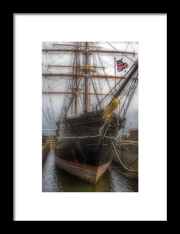 Rss Discovery Framed Print featuring the photograph RSS Discovery by Jason Politte