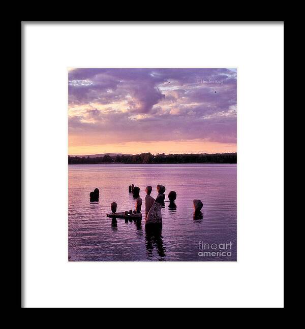 Tones Framed Print featuring the photograph Rubicon by Heather King